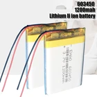 3,7 V литий-ионный полимерный 603450 1200mAh батарея Замена 3,7 вольт литий-полимерные батареи
