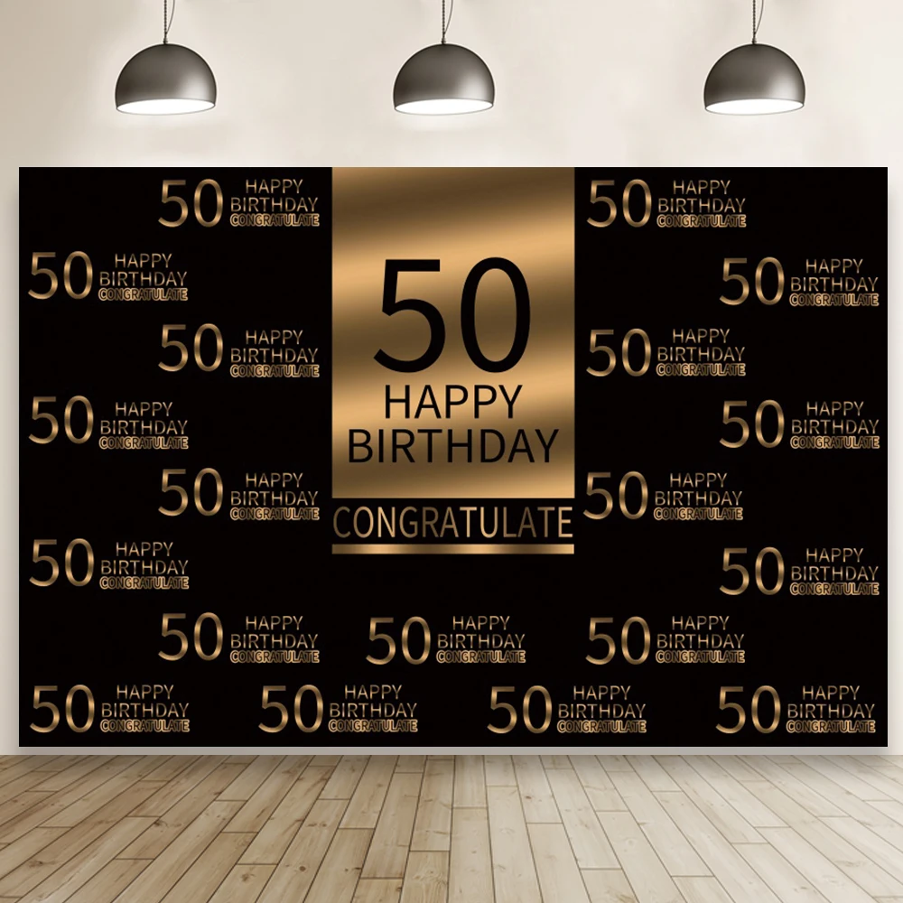 

Parents Birthday 40 50 60 Custom Background Surprise Party for Mom Dad Cake Table Decor Backdrop Photo Booth Poster