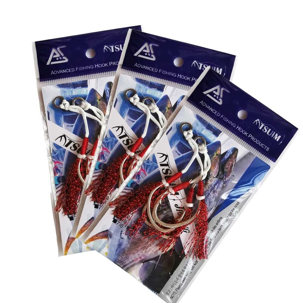 10 пара/лот твердых серебряное кольцо блесна приманка помочь крючок дергающаяся