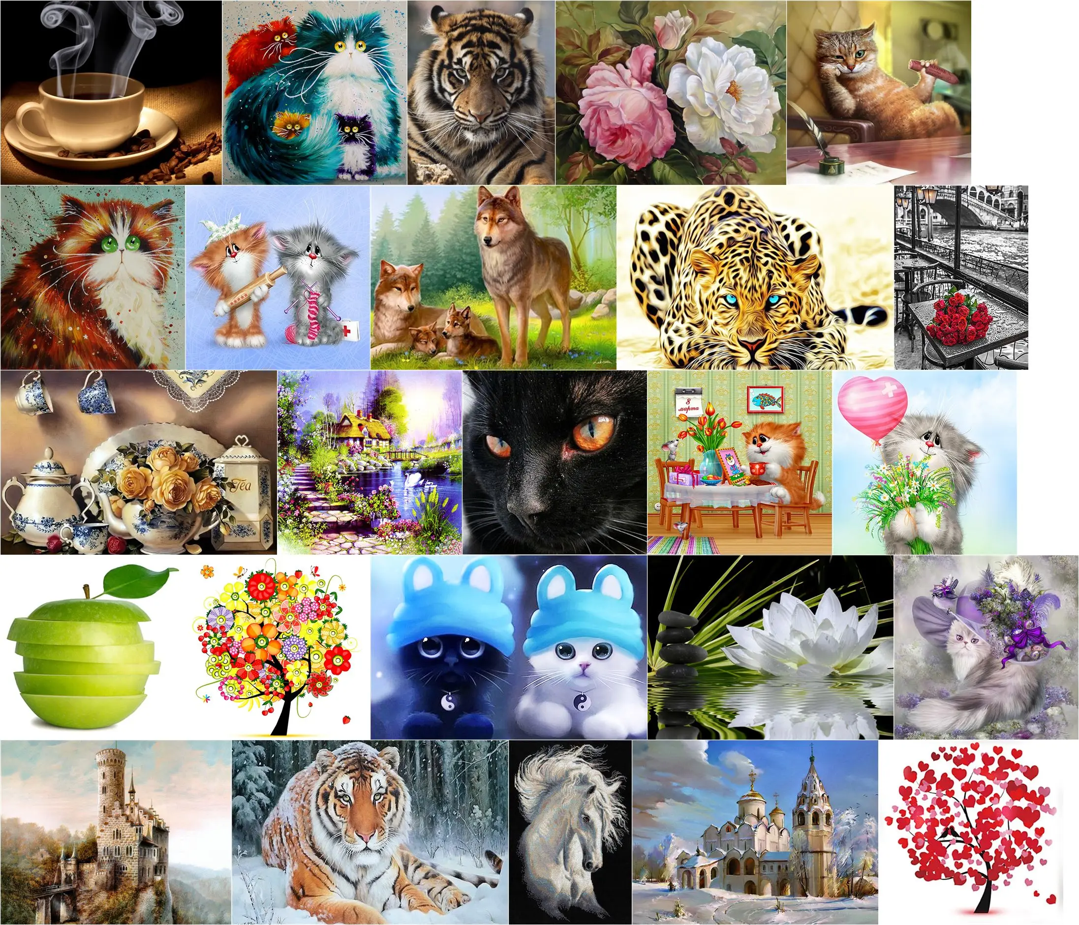 

Набор для вышивки крестиком 11CT 14CT 18CT 22CT 25CT 28CT, наборы для вышивки A2311 Shore Rose