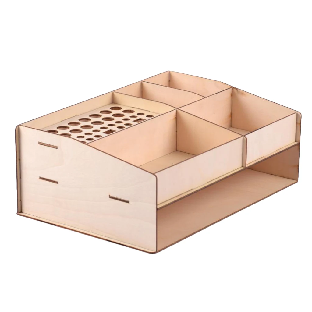 

Подставка для инструментов «сделай сам», отвертки, кисточки, деревянные Бутылочки для краски, держатель, товары для творчества