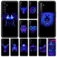 zodiac sign shockproof case for realme c3 8 7 6 pro c21 bag fundas silicone tpu back cover for oppo a53 a52 a9 2020 shell coque