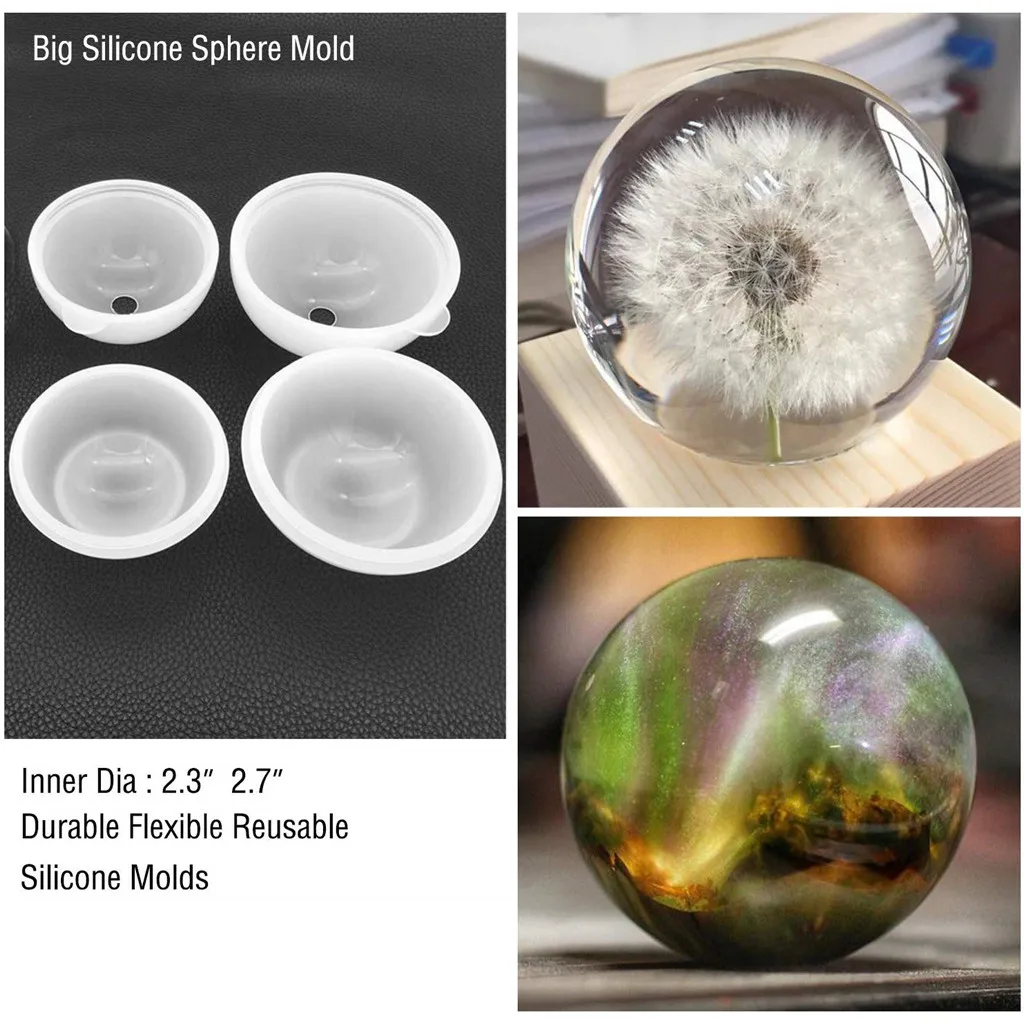 15 шт./1 комплект круглые силиконовые формы для эпоксидной смолы|Глиняные формы| |