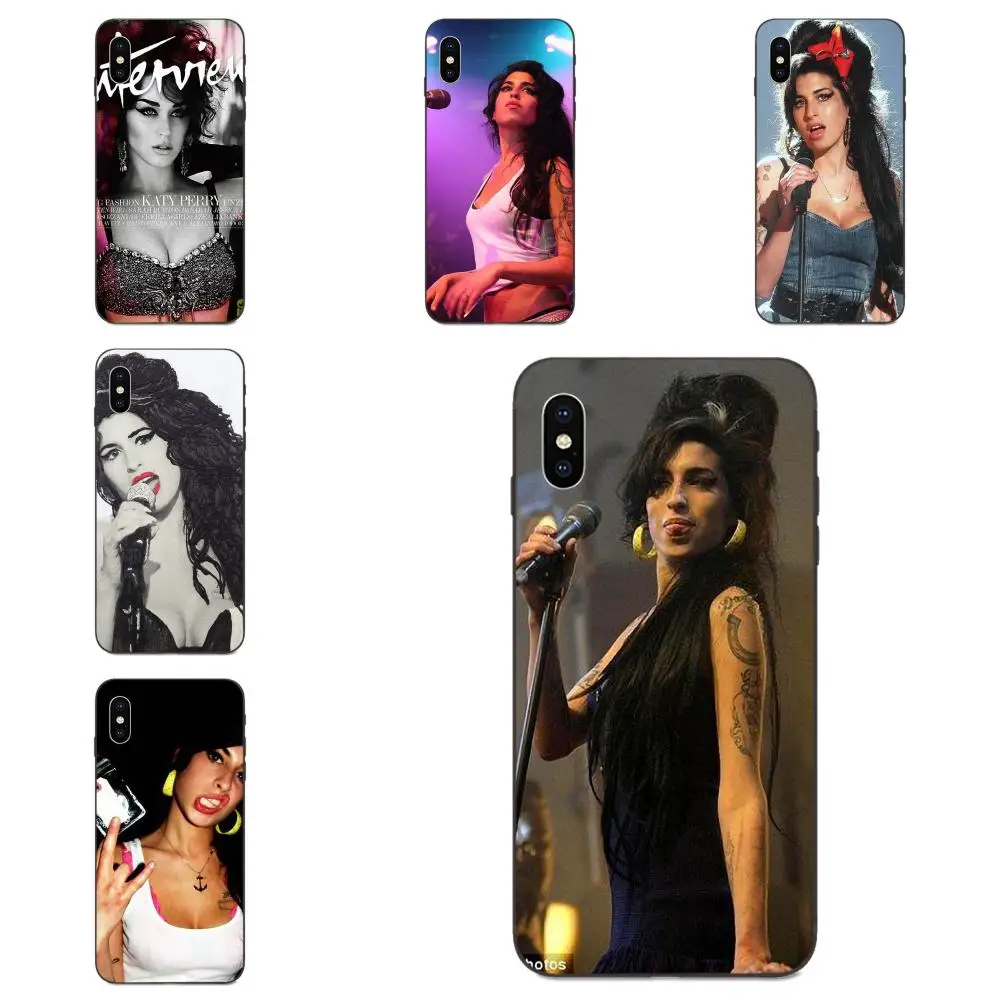 Мягкий ТПУ чехол Amy Winehouse Signature для Xiaomi Redmi Note 3 3S 4 4A 4X 5 5A 6 6A 7 7A K20 Plus Pro S2 Y2 Y3 |