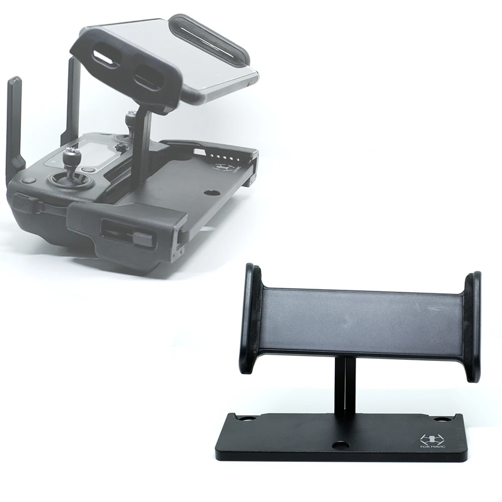 

For DJI Mavic Pro,Spark remote control Accessories 4-12 For iPad Mobile Phone Holder aluminum Flat Bracket tablte stander Parts