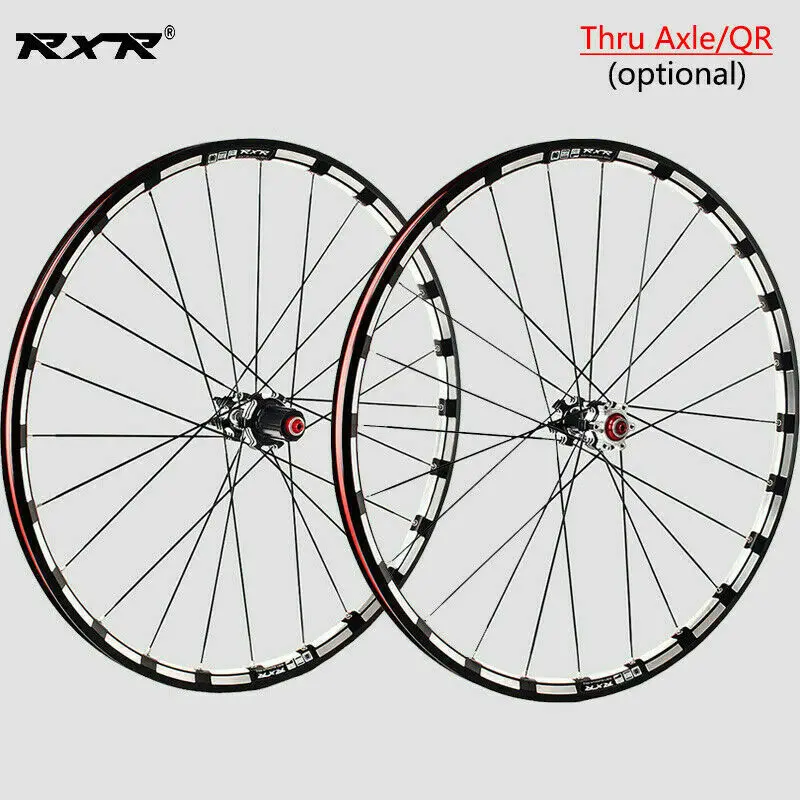 RXR 2" карбоновая Ступица колеса для горного велосипеда 7-11Speed через ось/QR MTB колеса дисковый тормоз 5 подшипников велосипедные колеса