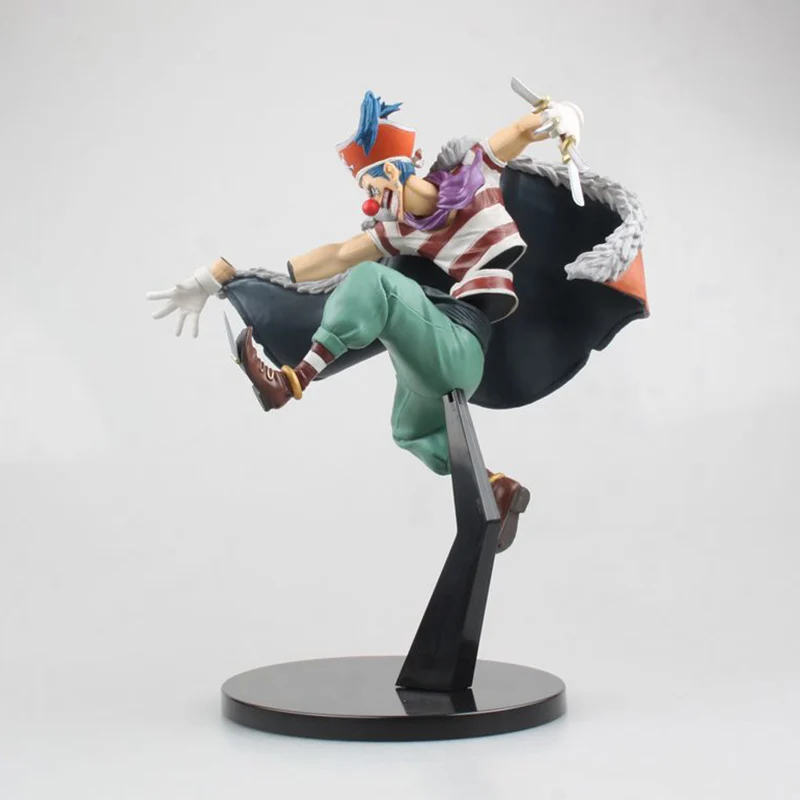 

One Piece Anime Figure Buggy Clowns Captain Model 22cm PVC Boxed Toys