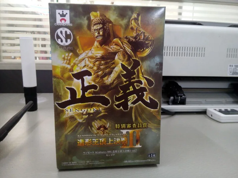 Экшн-фигурка один кусок Sengoku 17 см из пвх золотой будды воюющих штатов будда кукла