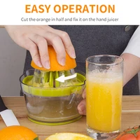 4 in 1 mini manual juicer orange lemon squeezer portable blender kitchen gadgets crushed garlic hand citrus press fruit juicer