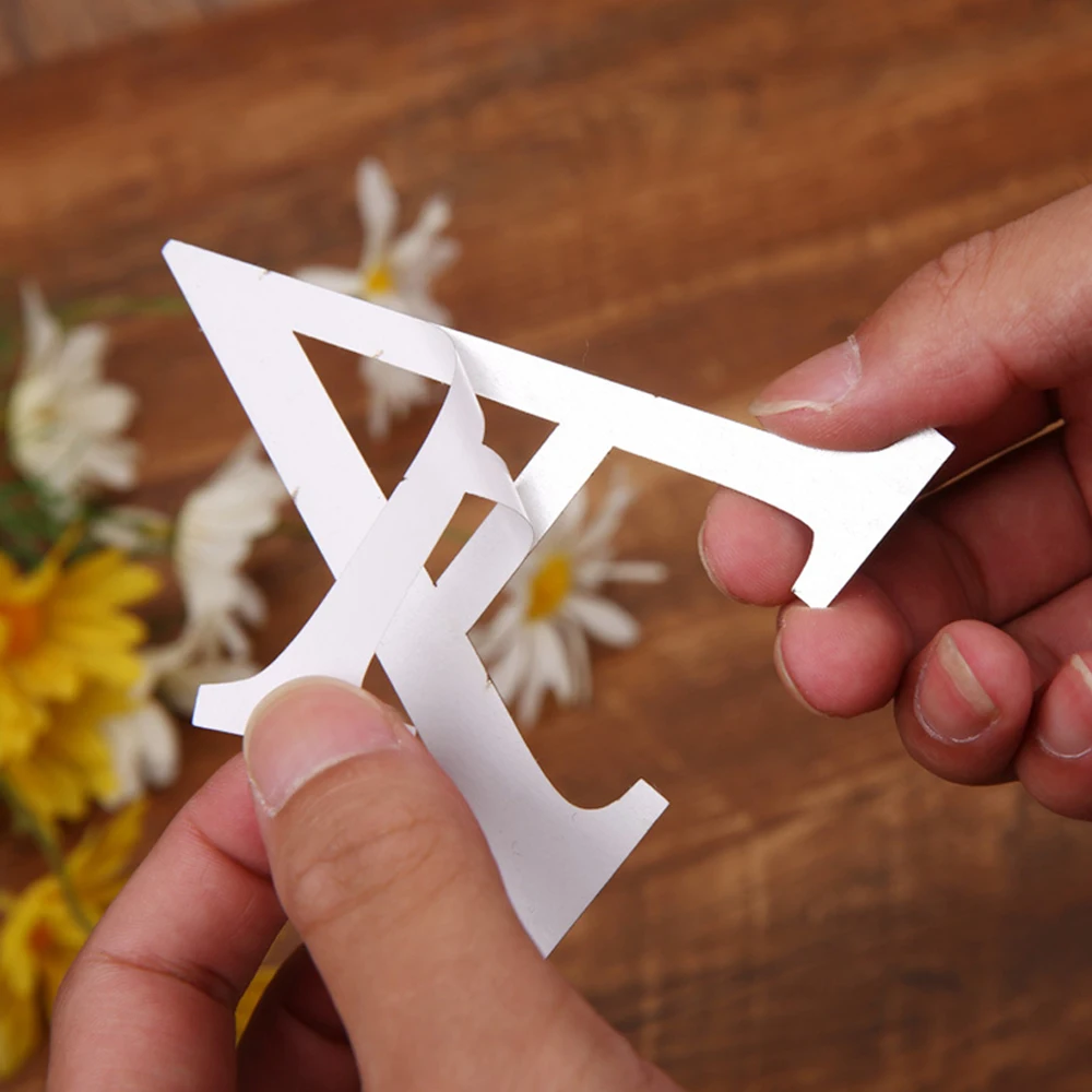 3D зеркальные буквы наклейки на стену с логотипом именем алфавитом искусственный