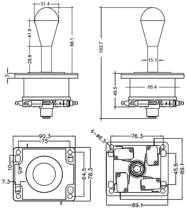 Джойстик для ЭКГ стартует в американском стиле аркадная соревнование