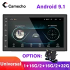 Camecho Android 9,1 2 Din Автомобильный Радио мультимедийный видео плеер универсальная GPS карта для Volkswagen Nissan Toyota Hyundai Polo