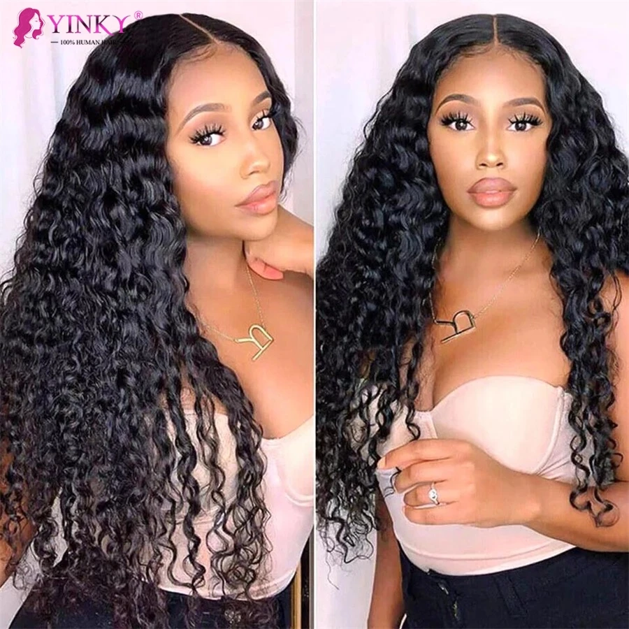 

Lace Frontal Wig13x4 13x6 Lace Front Wig 30 Inch Water Wave Lace Front WigTransparent Lace Wigs For Women Curly Human Hair Wig