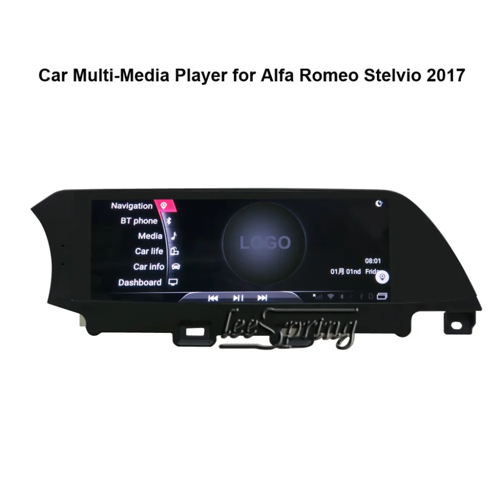 Автомобильный мультимедийный плеер 10 25 дюйма для Alfa Romeo Stelvio 2017 с GPS навигацией MP5