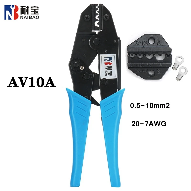 Обжимные плоскогубцы Зажимные инструменты комплект клемм для обжима 230 мм Φ