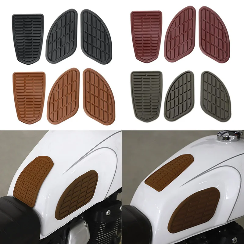 Универсальная мотоциклетная подкладка для топливного бака Cafe Racer боковая