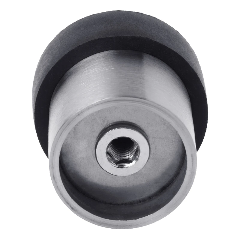 Стопор двери из нержавеющей стали напольные фиксированные резиновые стопоры