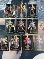 10pcsset saint seiya marina sea fighter poseidon compound process redraw toys hobbies hobby collectibles game collection cards