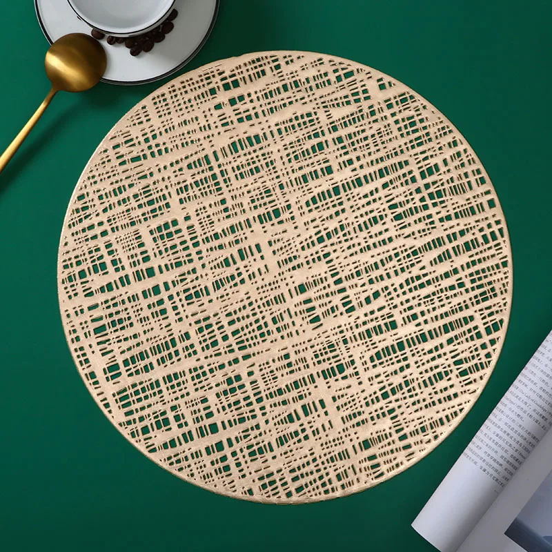 2021 Multi-style Heat Insulation and Easy To Wash PVC Table Placemat Coaster Coffee Mat Kitchen Home Decoration | Дом и сад