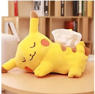 Tissue Boxes Аниме подушка в форме Пикачу Подушка с одеялом в нем много узоров - Цвет: Tissue Boxes