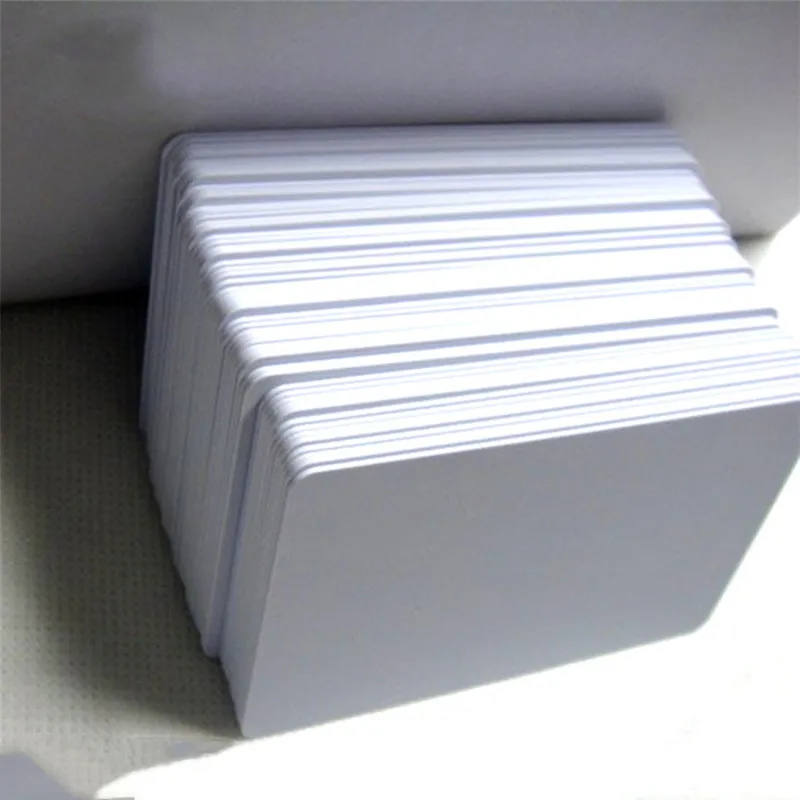Cartão Vazio Plástico do Pvc para Impressoras 250 Pcs para a Zebra Evolis Datacard Fargo Hiti Idp