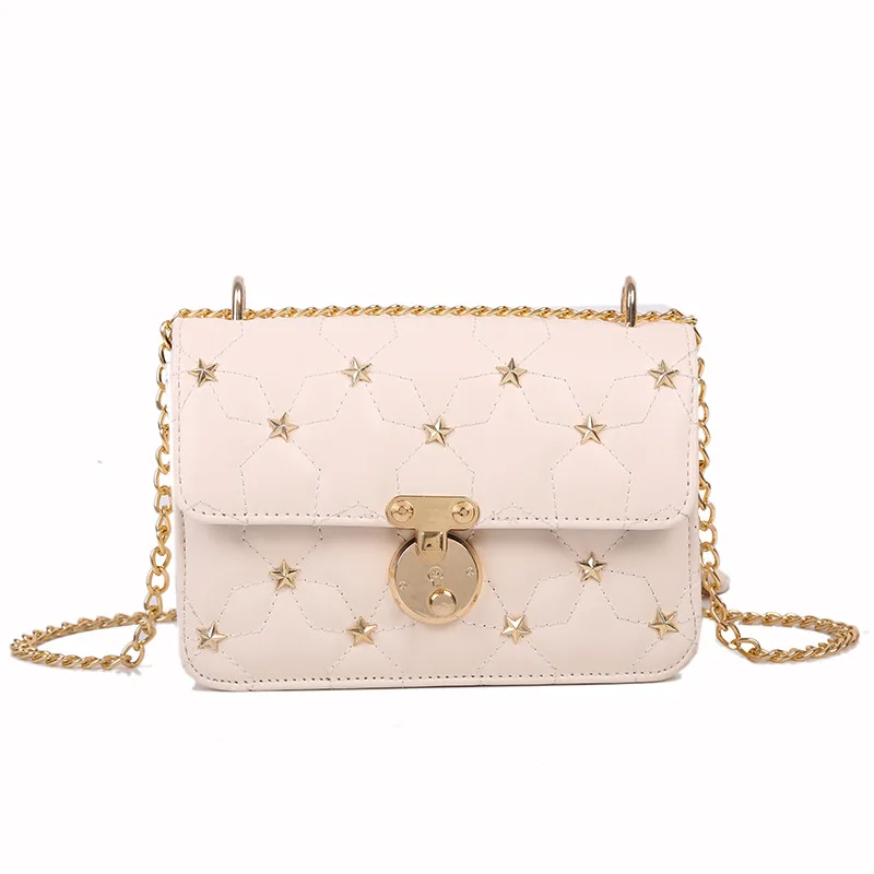 

Summer small fashion new tide Korean fashion net red Joker ins chain shoulder messenger bag