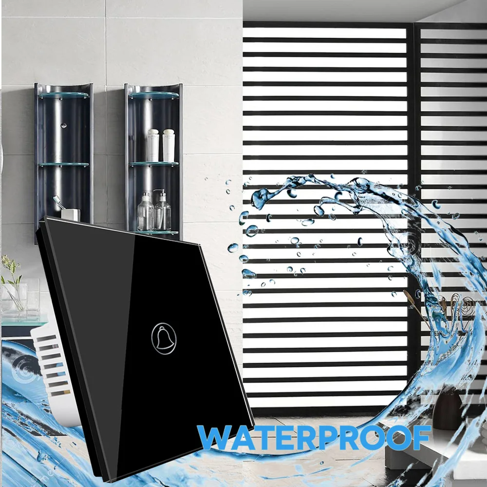 ЕС 1 банда дверной звонок контроллер сенсорный выключатель Умный дом