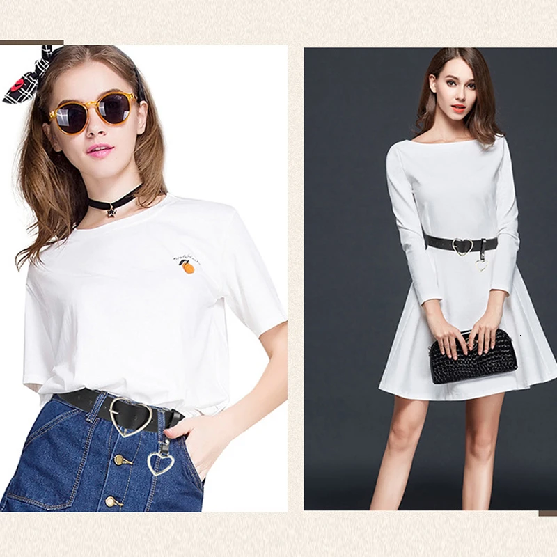 Ремень из искусственной женский кожаный пояс в стиле Харадзюку Женский стильный