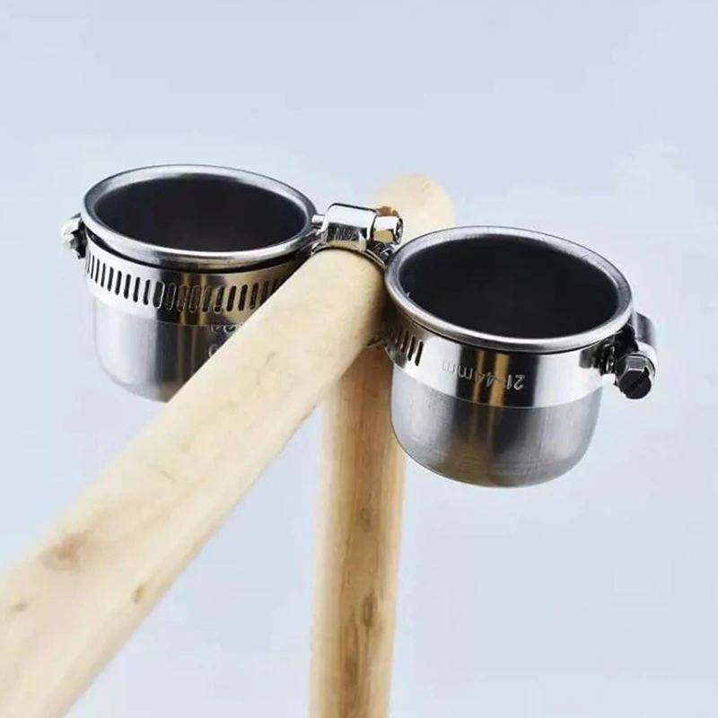 Новые чашки-кормушки для птиц двойные чашки с зажимом клетка попугая из