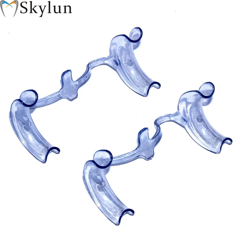 

SKYLUN 10PCS Dental M Type cheek retractor Bow opener mouth support expanding mouthparts Teeth Whitening Accessory TW113