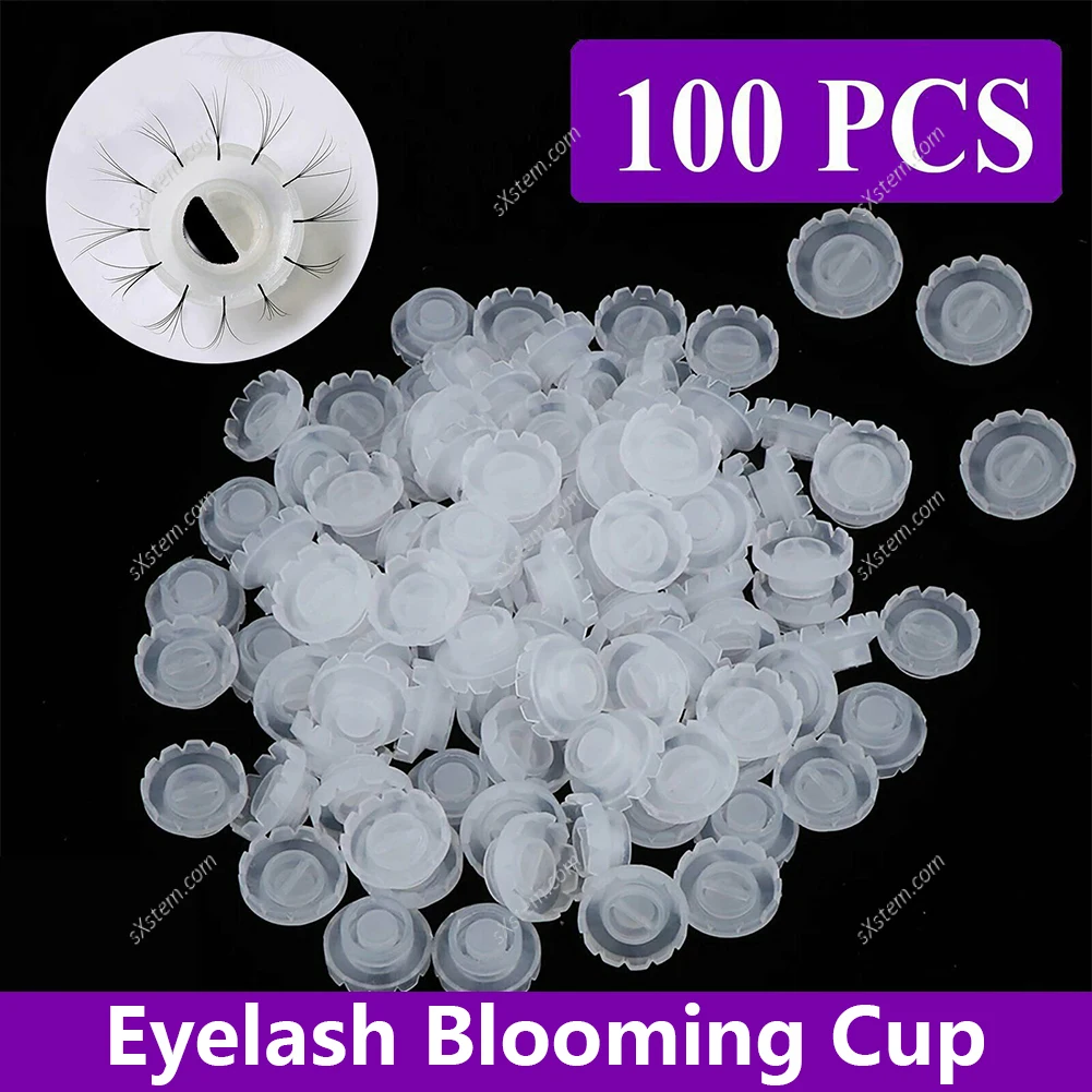 

100/500 шт., колпачки для наращивания ресниц