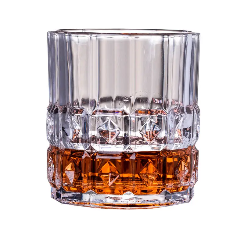 Хрустальный бокал для виски Бокал вина пива белого спирта домашний в европейском