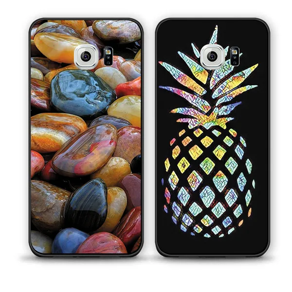 Newest Cute Silicone TPU Phone Case For Samsung S6edge S7edge Flower Animal soft back Cover Galaxy S8plus S9plus | Мобильные