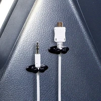 8Pcs Car Wire Cable Holder Multifunctional Tie Clip Fixer Organizer Car Charger Line Clasp High Quality Headphone Cable Clip