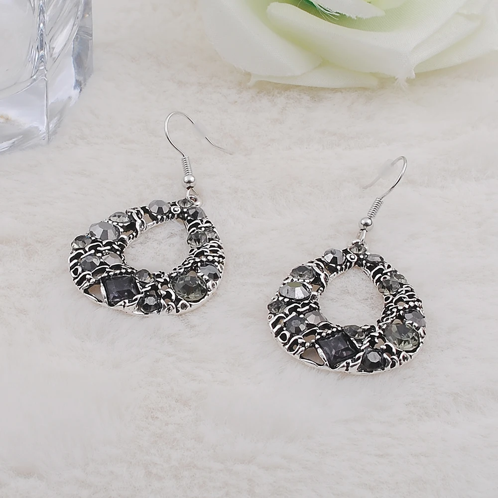 New Bohemian Fashion Earrings Teardrop-shaped Pierced Ear Retro Free Shipping | Украшения и аксессуары