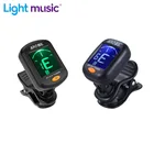 Аромат AT-01A101 гитарный тюнер складной вращающийся зажим-тюнер с высокой чувствительностью для бас-гитара укулеле хроматические Аксессуары для гитары