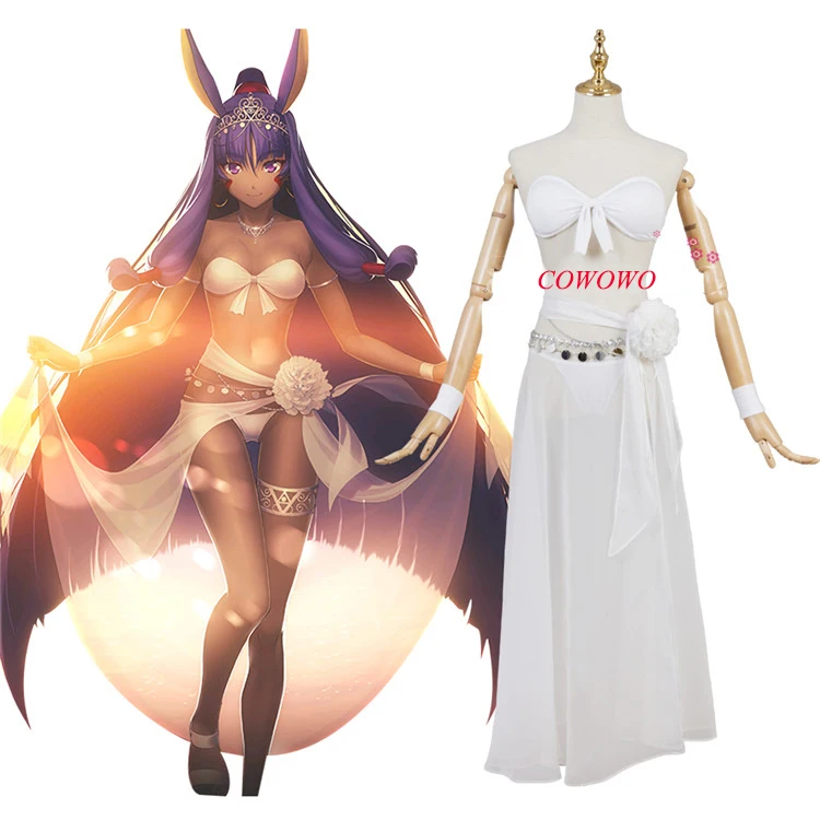 Аниме! Fate/Grand Order FGO Нитокрис убийца боевой костюм сексуальный купальник бикини