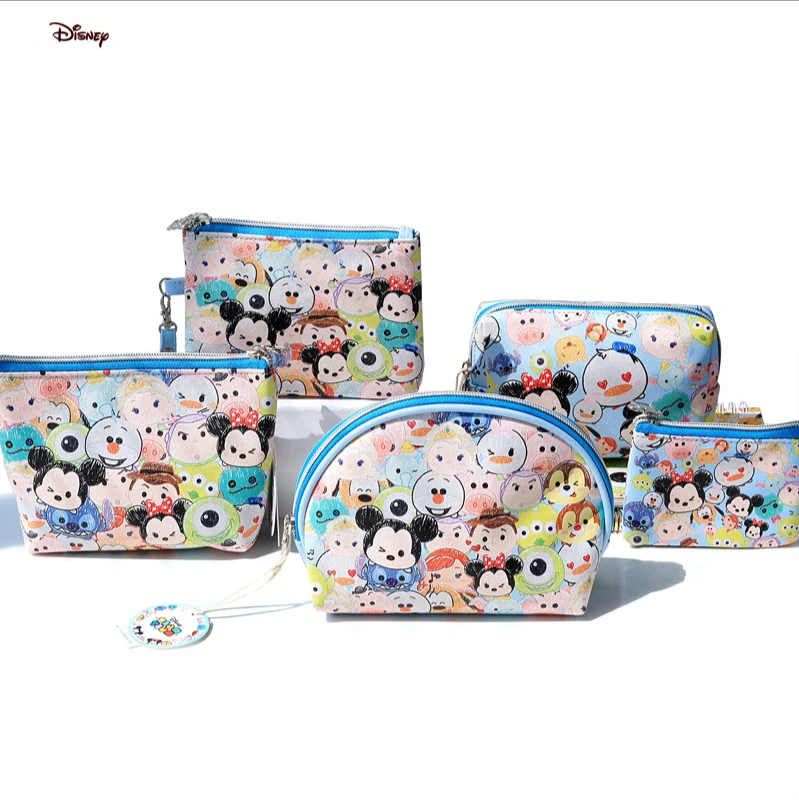 Сумка багги Disney с Микки и Минни Маус дорожная сумочка на молнии для макияжа мешок