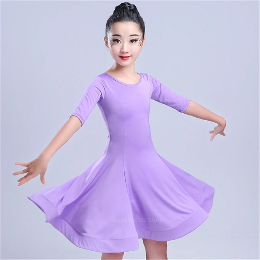 2020 костюмы для латиноамериканских танцев девочек современные детские платья