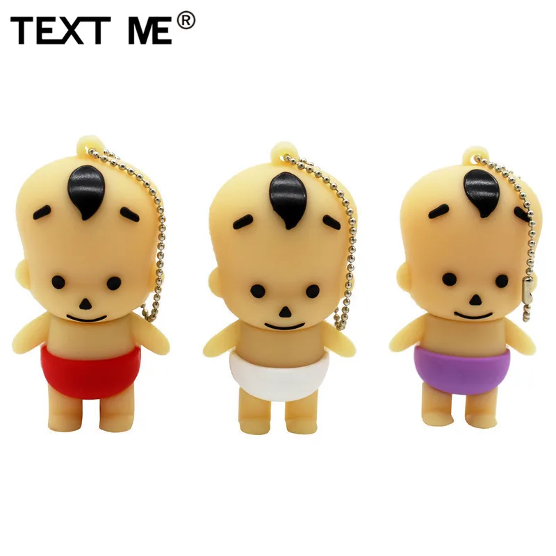 TEXT ME Симпатичный мини usb флэш накопитель 2 0 4 ГБ 8 16 32 64 флешка подарок usb|USB