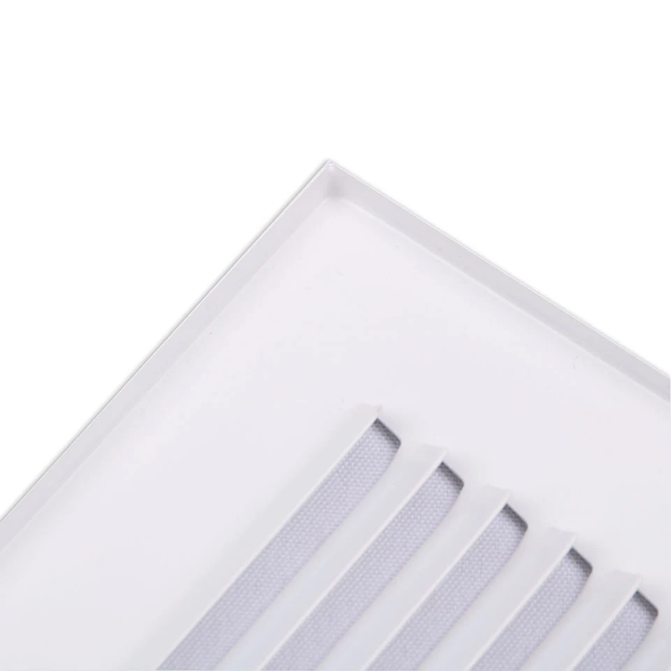 Потолочное вентиляционное отверстие HBI W16 &quot* H6&quot стальные белые готовые с