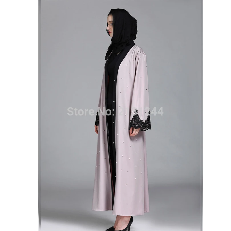 Женская одежда ручной жемчуг расшитая бисером нашивка дизайн мусульманский