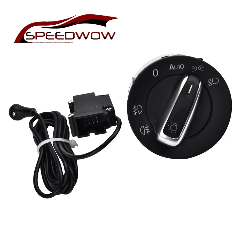 SPEEDWOW Авто Стайлинг головной светильник переключатель противотуманный ручка