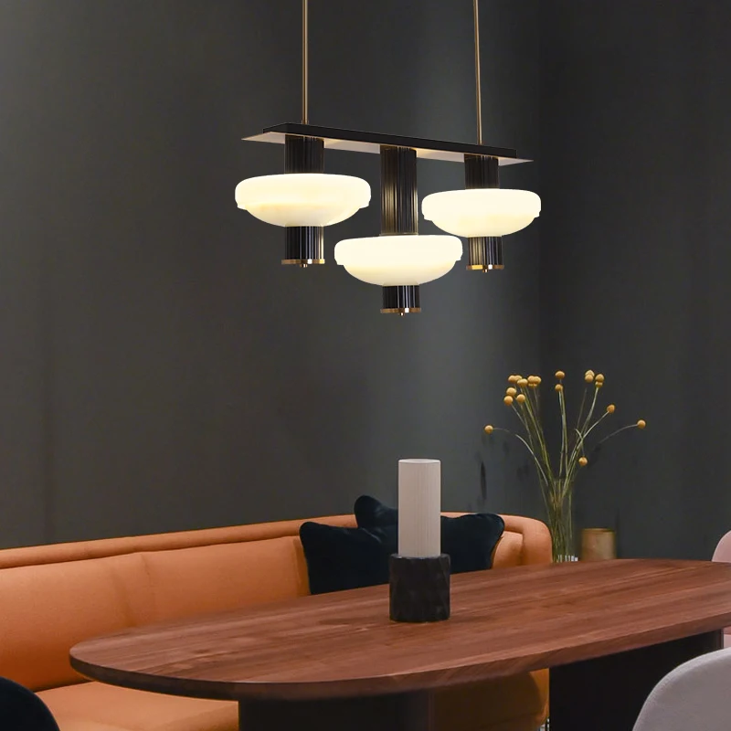 Koop Moden Led Hanglampen Glas Bal Lamp Vierkante Lantaarn Lamp Voor Living Eetkamer Kantoor Opknoping Kroonluchter Armaturen