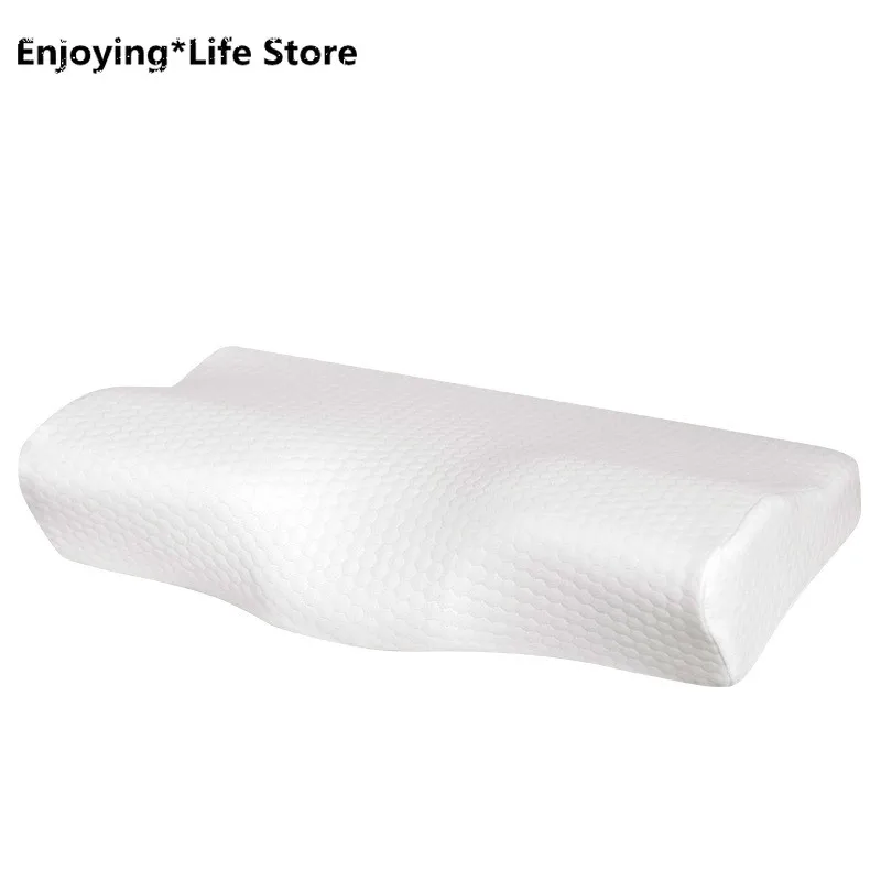 

Memory Pillow Slow Rebound Space Memory Cotton Neck Pillow Nursing Cervical Vertebra Health Pillow