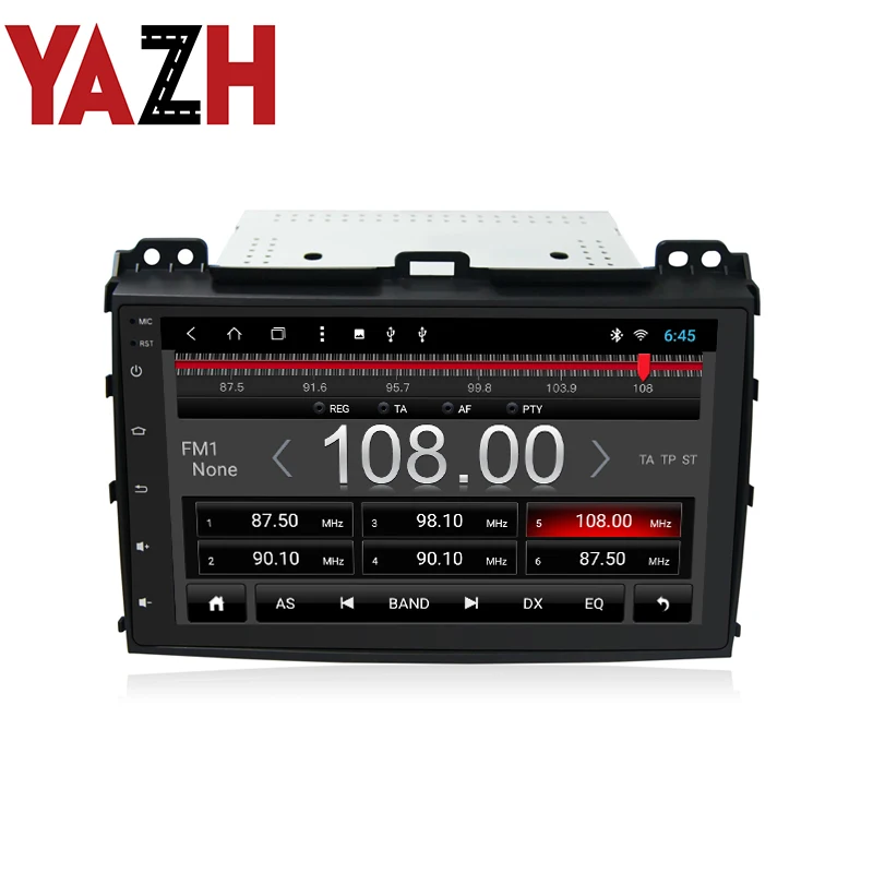 Автомобильные DVD плееры YAZH Android для Toyota Old Prado 120 2002 2003 2004 2005 2006 2007 2008 2009 GPS/Glonass