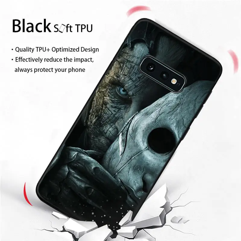 

Planet Alien Planet Ghost Case For Samsung S20 S8 S9 S10 S10e Note 10 8 9 S7 Edge Plus Ultra S10 5G Lite Silicone Cover Coque