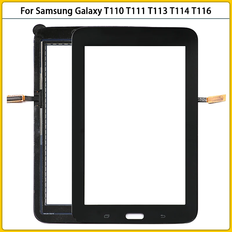 

For Samsung Galaxy Tab 3 Lite T111 T113 T114 T116 Touch Screen Panel Digitizer Sensor Lcd Front Glass T110 TouchScreen Replace