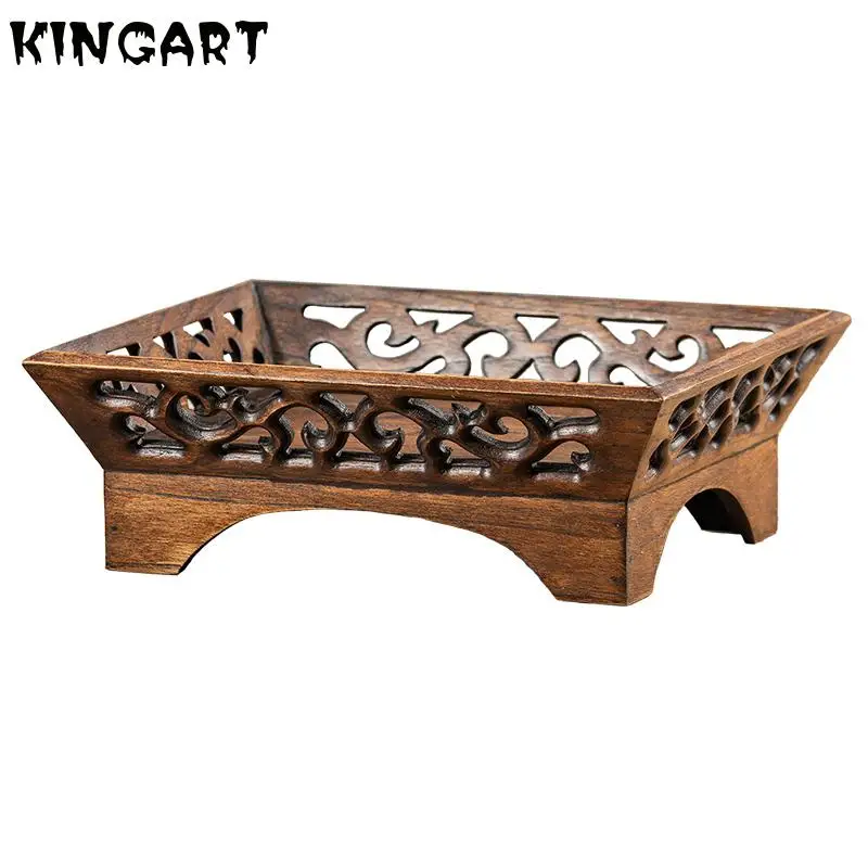 Кухонный деревянный поднос для фруктов деревянная тарелка еды настольное