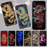 red dragon phone case for iphone 11 12 pro xs max 8 7 6 6s plus x 5s se 2020 mini